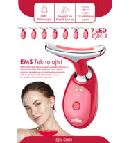 Sinbo SBI-5901 Yüz ve Boyun Bölgesi Sıkılaştırıcı - Kırmızı