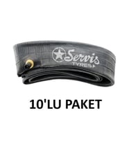 Servis 2.75/3.00X21 İÇ LASTİK BUTYL Motosiklet İç Lastiği (10 ADET)