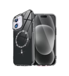 İphone 12 Live Diamond Kapak - Siyah