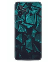 General Mobile GM 24 Pro Kılıf Resimli Desenli Baskılı Silikon Green Prizmas 1348