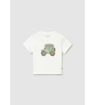 Mayoral Erkek Bebek 3Boyut Figürlü Tshirt Yeşil