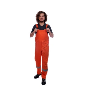 Bahçıvan Tulum Turuncu (Renksiz)