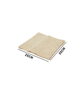 3 PCS 25X25CM YEŞİL LİF KABAK BİTİKİ ÜRETİMİ SAF DOĞAL TEMİZLİK BEZİ (5343)