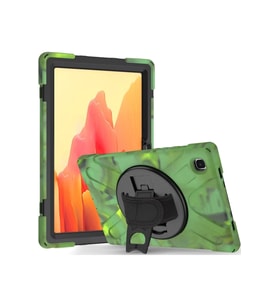 Newface Samsung Galaxy T220 Tab A7 Lite 8.7 Kılıf Amazing Tablet Kapak - Kamuflaj