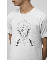 Jujutsu Kaisen Sukuna Beyaz Tişört (Siyah)