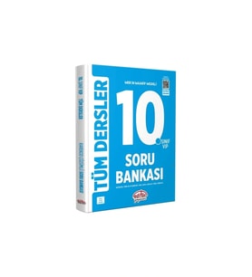 EDİTÖR 10. Sınıf VIP Tüm Dersler Soru Bankası