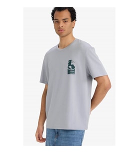 Defacto 26Y801002563 Gri Erkek T-Shirt F8122AX/GR130