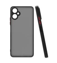 Coverzone Tecno Camon 19 Neo ile uyumlu K?l?f Hux Kapak ??k ve Dekoratif Model Toz Kir ve Darbelere Kar?? Koruma Y�kseltilmi? Kenarlar ile Ekstra Koruma Siyah