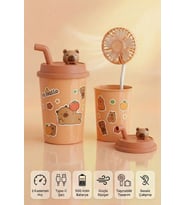 Bardak Model Mini Ayıcıklı Fan
