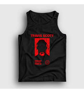 Presmono Unisex Siyah Space Astroworld Travis Scott Atlet 43276tt