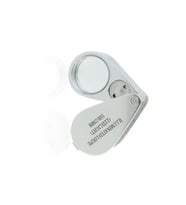 Mücevher,kuyumcu,tekstilciler,para Kontrol, Için Özel Kutulu Metal Işıklı Lup 30x21
