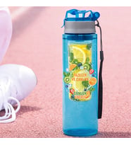 BK Gift Detoks Tasarımlı Süzgeç Hazneli Suluk 500 ml -3, BPA İçermeyen Detoks Matara
