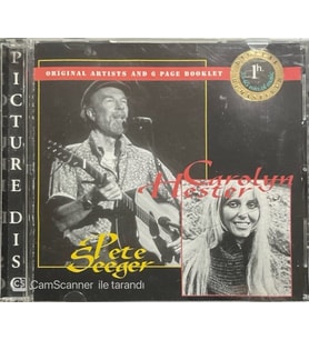 (Plak Değildir CD dir) CD Pete Seeger & Carolyn Hestert Members Edetion CD (Karışık)