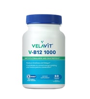 Velavit V-B12 1000 Çiğneme Tableti 60 Adet