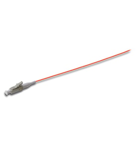 Beek LC/UPC Fiber PigTail, 62.5/125 µ, Multimode, 0.9mm Simplex, OM1, LSZH, 1 metre