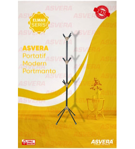 TEAK MODERN PORTMANTO (Antrasit)