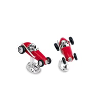 Omark Cotton Red Classic Car Kol Düğmesi (Kırmızı)