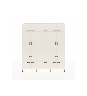 Hyperion Gardrop 11 Raflı 4 Çekmeceli 2 Askılı 220x44x243 Aytaşı-Aytaşı/Aytaşı