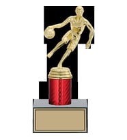 ODAK KUPA - Figürlü Kupalar - Basketbol Kadın Figürlü Kupalar FG-004 C - 22 cm