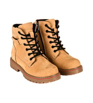 Dr.Comfort  Dr.1400 Hakiki Deri Çocuk Bot – Kaydırmaz Taban, Ortopedik, Sıcak Astar, Fermuarlı (Camel)