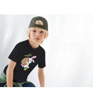 BK Gift Paskalya Tasarımlı Erkek Çocuk Siyah T-shirt, Arkadaşa Hediye, Doğum Günü Hediyesi, Trend Tişört, Paskalya Bayramı-5