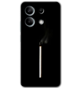 Xiaomi Redmi Note 13 Kılıf HD Desen Baskılı Kılıf - Sönmüş Kibrit