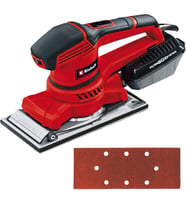 Einhell Titreşim Zımpara Te-Os 2520 E (250 W, 115 X 230 Mm, Devir Ayarı, Toz Emiş Adaptörü, Cırtlı P (Standart)