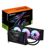 GIGABYTE GV-N5090AORUSX W-32GD, RTX5090, XTREME WATERFORCE, 32Gb, GDDR7, 512BIT, 3 Fanlı, 1xHDMI, 3xDP, GAMING Ekran KARTI