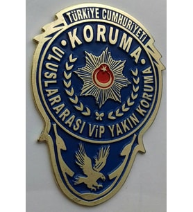 YAKIN KORUMA CÜZDAN ROZETİ (METAL)-SATIN/AL,YAKIN KORUMA KIMLIK KARTLI PERSONELE SATILIR.-SIVILE SATILMAZ