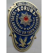 YAKIN KORUMA CÜZDAN ROZETİ (METAL)-SATIN/AL,YAKIN KORUMA KIMLIK KARTLI PERSONELE SATILIR.-SIVILE SATILMAZ