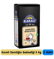 Karali Demliğin Bekledği Siyah Çay 5 Kg 2 Paket