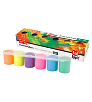 Red Apple Neon Guaj Boya 6 Renk x 25 ml Sıralı Set 