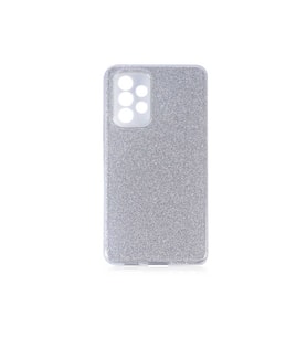 Samsung Galaxy A53 5G Uyumlu Kılıf Zore Shining Silikon (Gümüş)
