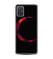 Samsung a71 A72 A73 A7 A9 2018 C7 C9 Kılıf Desenli Silikon Red Moons 1747