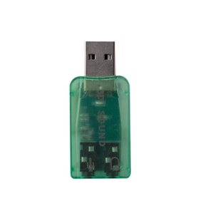 Hytech HY-U705 Usb Ses Kartı, 5.1 Dual Channel (Yeşil)