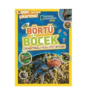 National Geographic Kids Börtü Böcek Çıkartmalı Faaliyet Kitabı