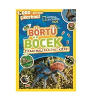 National Geographic Kids Börtü Böcek Çıkartmalı Faaliyet Kitabı