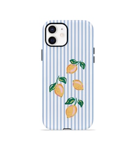 iPhone 11 Vorian Çift Katmanlı Kılıf Mini Lemon Riviera