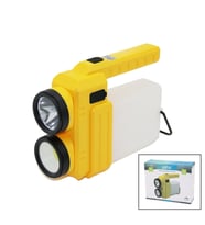 3İN 13W+COB LED+360°SMDEL FENERİ USB ŞARJ POWERBANK 1500LM IŞIK AYARI GÜN IŞIK - BEYAZ METAL ASKI+B42 PT-8439 (4915) GO-53-vice/(1395) 02560