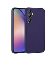 Samsung Galaxy S25 FE Uyumlu Kılıf Zore Premier Silikon Kapak (Lacivert)