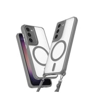 Samsung Galaxy S23 Kılıf Enka Magsafe Silikon Kılıf - Titan Gri