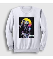 Presmono Unisex Beyaz Thom Yorke Radiohead Sweatshirt 104672tt (Beyaz)