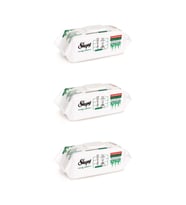 Sleepy Easy Clean Sirke Karbonat Beyaz Sabun Katkılı Yüzey Temizlik Islak Havlusu - 100'lü 3 Paket