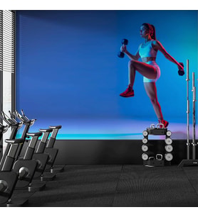 GYM Spor Salonu Duvar Kağıdı Baskı