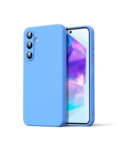 Samsung Galaxy A16 5G Kılıf Nano içi Kadife Silikon - Mavi