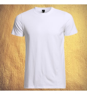 Beyaz Sıfır Yaka T-shirt  -Pamuklu - Yumuşak dokunuşlu - Kaliteli -Terletmez