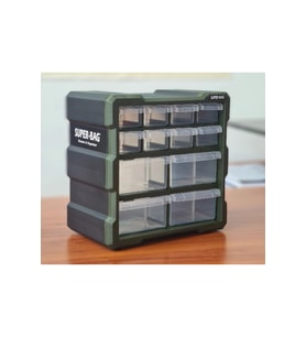 Küçük Monoblok Çekmece, 12 Li, 26,2x15,7x26,7 cm, şık ve kullanışlı