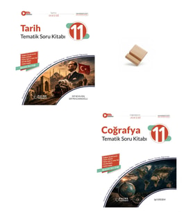 Palme 11. Sınıf Maarif Tematik Tarih ve Coğrafya Soru Kitabı + Telefon Standı