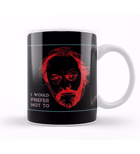 Zizek I Would Prefer Not To Kupa Bardak Porselen