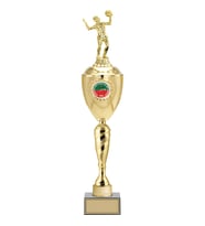 ODAK KUPA - Figürlü Kupalar - Voleybol Kadın Figürlü Kupalar FG-083 C - 58 cm